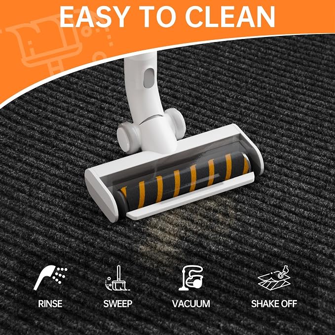 Indoor Outdoor Door Mat, Rubber Backing Non Slip Front Door Mat Outside Entrance - Image 6