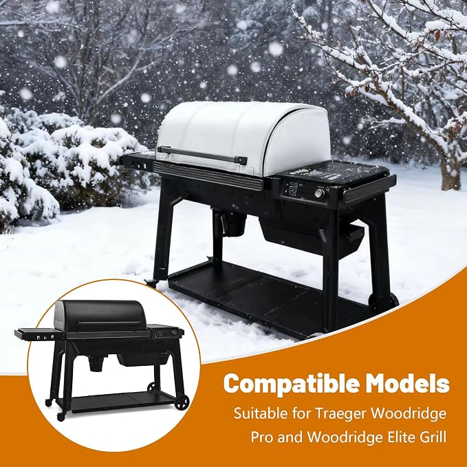 Insulation Blanket Replacement for Traeger Woodridge Pro/Elite Pellet Grill - Image 2