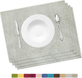 Placemat Set-Washable Place Mats by HOMEYNICE