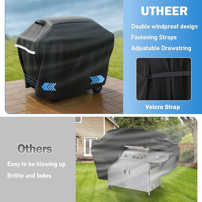 55 Inch Grill Cover-Universal BBQ Gas Cover - Image 6