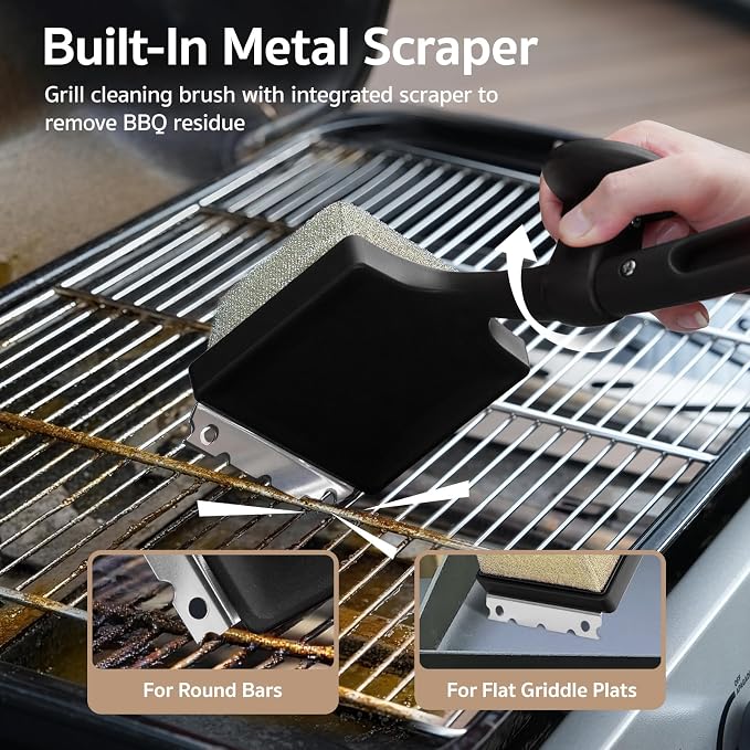 GASPRO Steam Grill Brush Bristle Free - Image 4