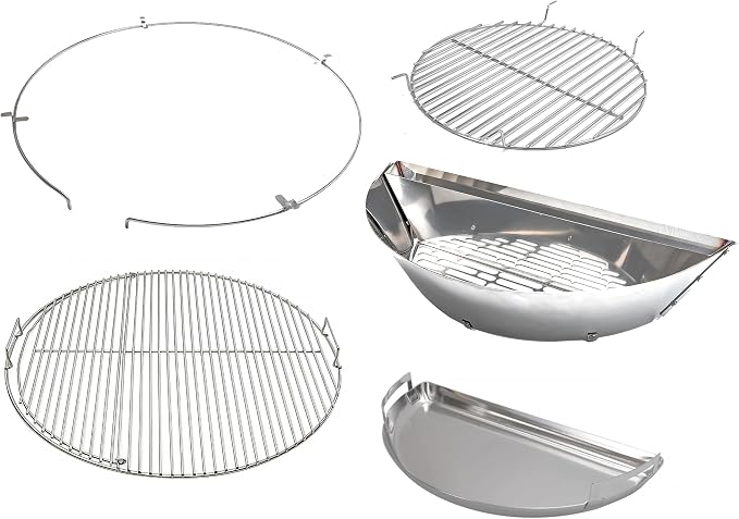 SnS Grills Slow ‘N Sear® 5-Piece Cooking System by HomeoftheSlowNSear