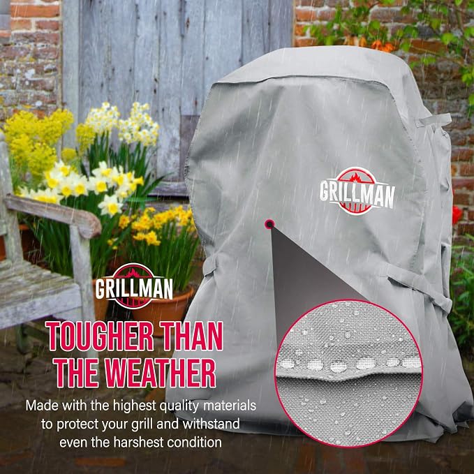 Grillman Barbeque Grill Cover Cover fits Weber BBQ Cover, Outback and More - Image 6