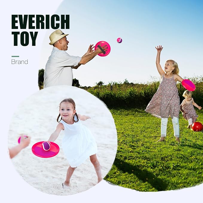 EVERICH TOY Upgraded Toss and Catch Ball Game Set, Kids Toy Stocking Stuffers - Image 6