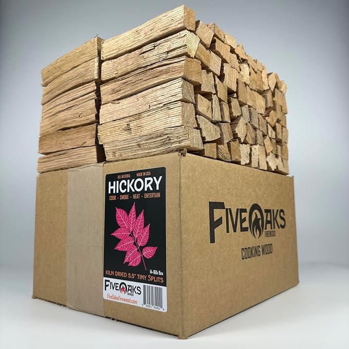 Pizza Oven Wood for Wood Fire Pizza Oven, Mini Hickory Firewood. 5 Inch Hickory by Unknown