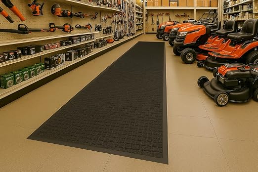 Guardian WaterGuard Indoor/Outdoor Wiper Scraper Floor Mat, Rubber/Nylon - Image 2