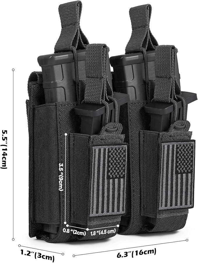 Open-Top Single/Double/Triple Molle Mag Pouch - Image 2