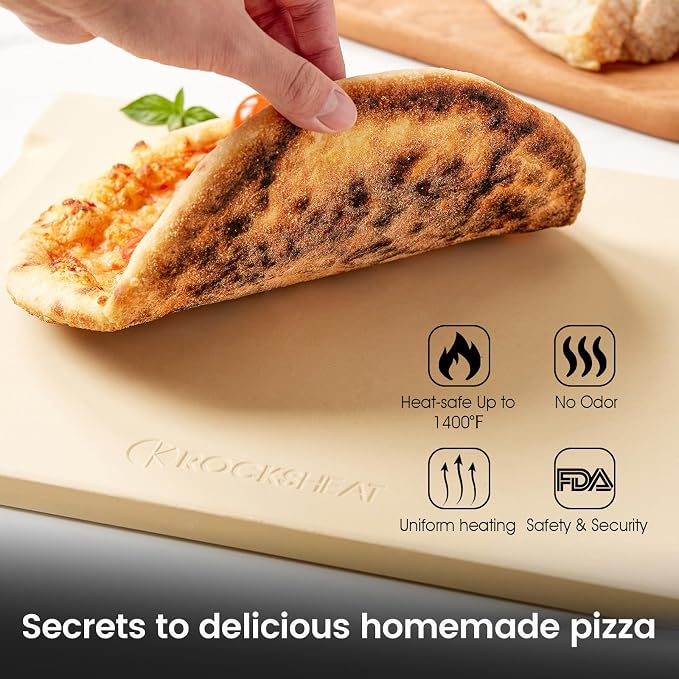 Large Pizza Stone, Baking Stone - Image 3