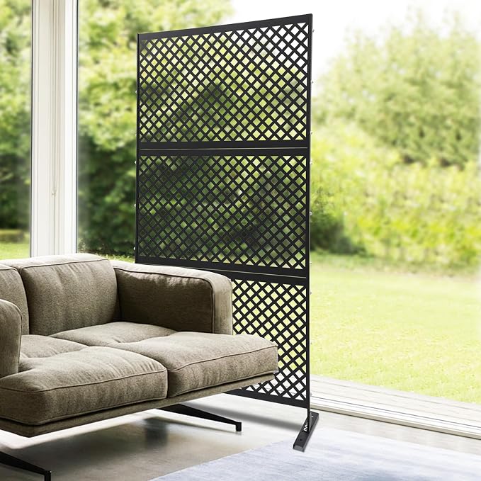 75" H×35" W Decorative Outdoor Privacy Screen - Image 3