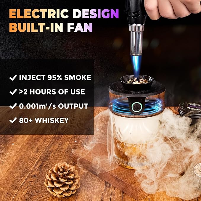 Electric Whiskey Smoker Kit - Image 4