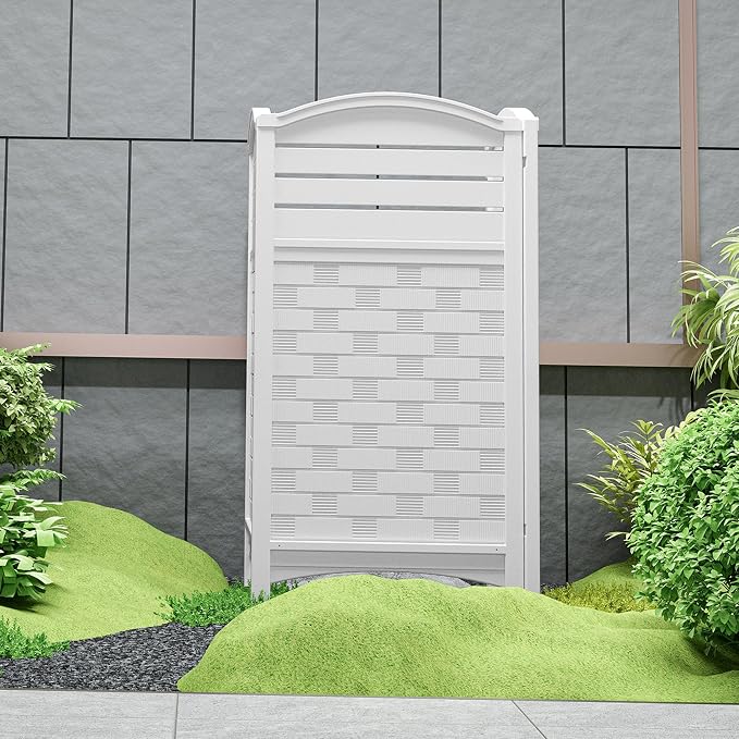 Outdoor Fence Privacy Panels, Resin Privacy Fence Panels - Image 9