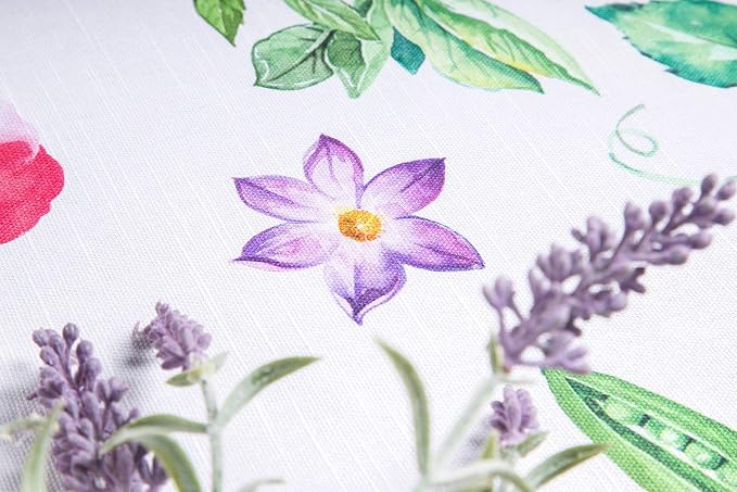Maison d' Hermine Table Cloth Square Table 100% Cotton 60 x 60 Inches - Image 7