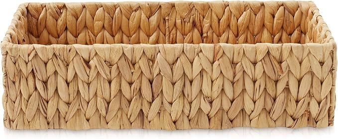 Casafield Set of 2 Bathroom Storage Baskets, Natural - Image 4