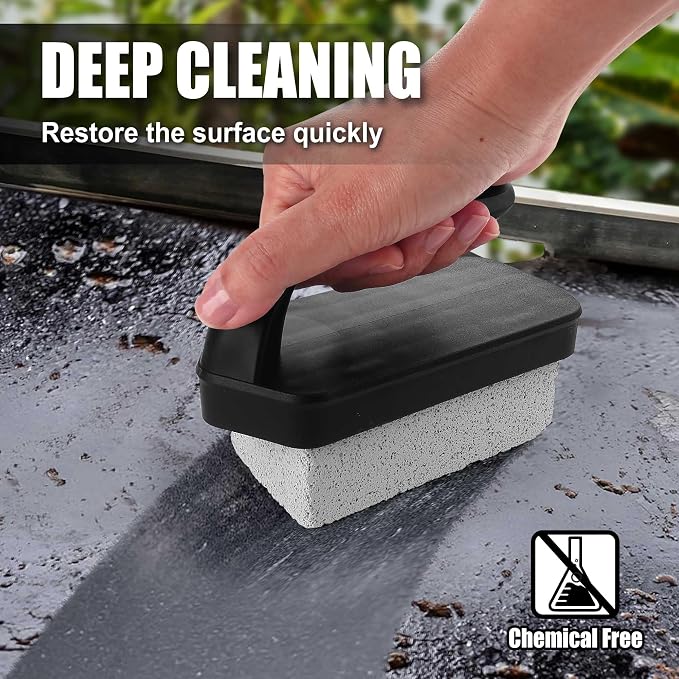 GRILLART Griddle Cleaning Kit for Blackstone, Flat Top Grill Cleaning Stone 2 - Image 2