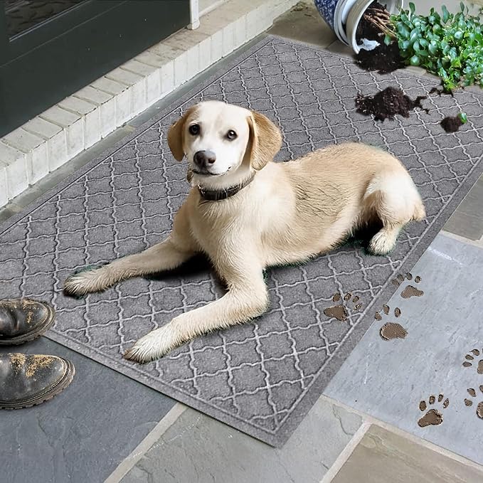 WaterHog Heavy Duty Doorway Mat, Made in USA, Durable & Skid-Resistant Entryway - Image 2