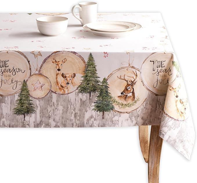 Maison d' Hermine Table Cloth Rectangle Table 100% Cotton 54 x 72 Inches Fall by MaisondHermine