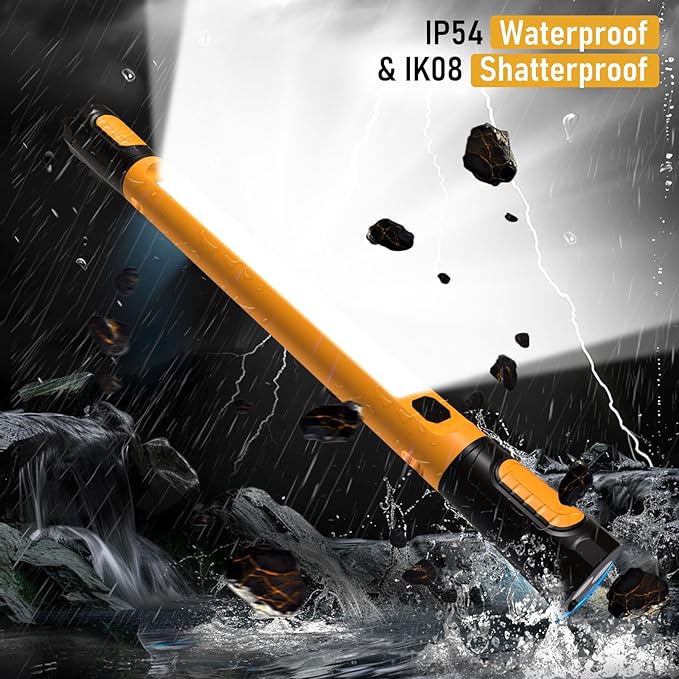 Work Light for Mechanic, 3200LM LED Work Lights, 5400mAh Rechargeable Magnetic - Image 6
