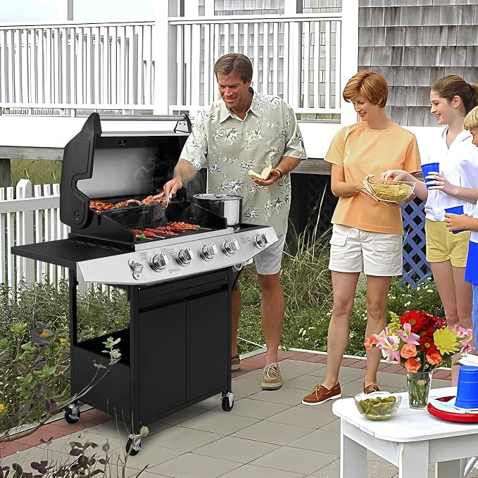Lyromix 4 Burners Gas Grill - Image 4