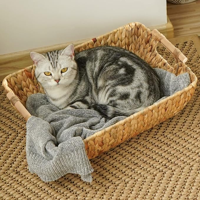 StorageWorks Hand-Woven Jumbo Storage Baskets - Image 8
