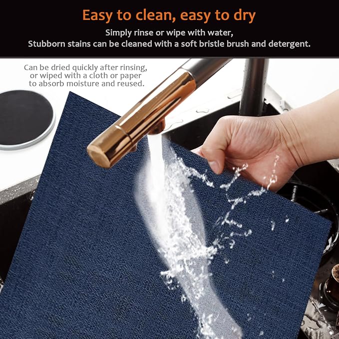 Placemats Set of 8 Washable&Wipeable Place mats - Image 5