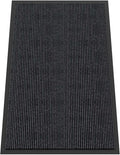 Indoor Outdoor Door Mat, 5’ x 3' Doormat by HOMEK