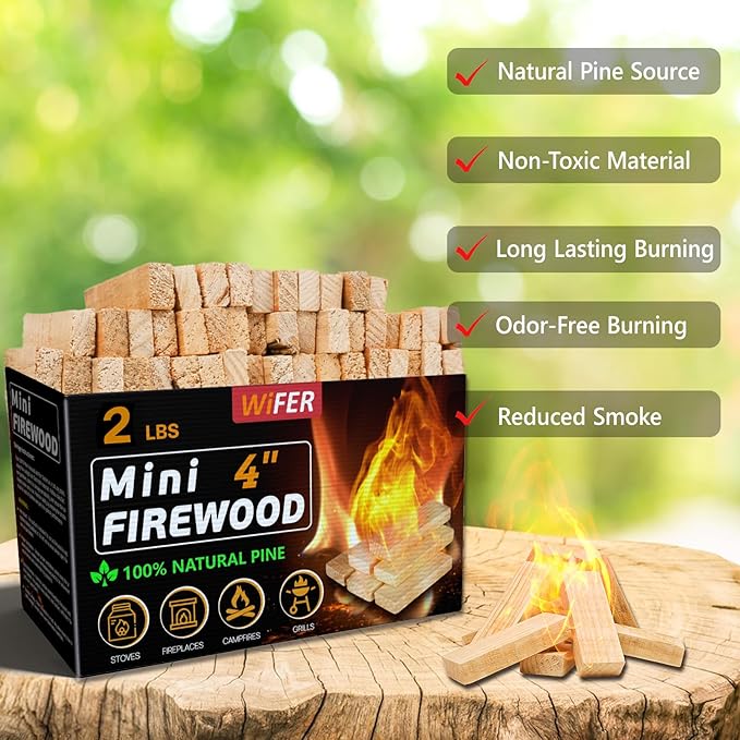 Mini Fire Stick, Tabletop Fire Pit, BBQ Grill, Pizza Oven, Solo Stove - Image 4