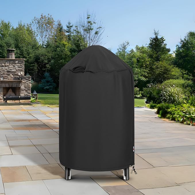 Unicook Round Smoker Cover 30 Inch, Heavy Duty Waterproof Charcoal Kettle BBQ - Image 9