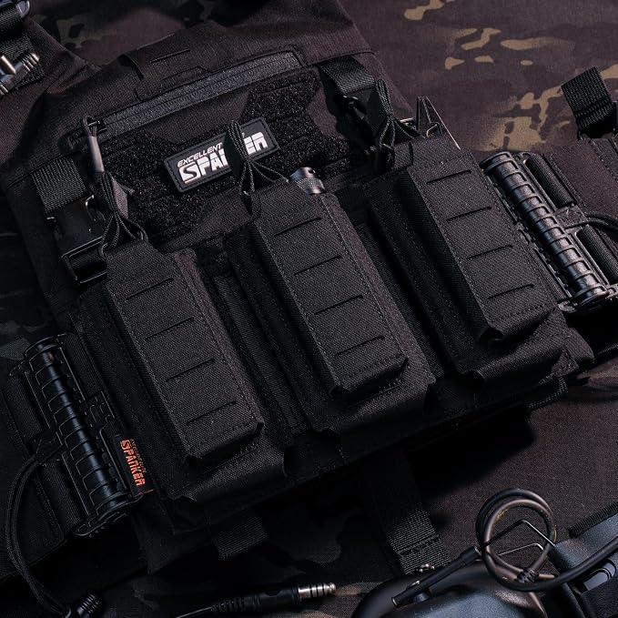 EXCELLENT ELITE SPANKER Tactical Open-Top Single/Double/Triple Molle Mag Pouch - Image 7