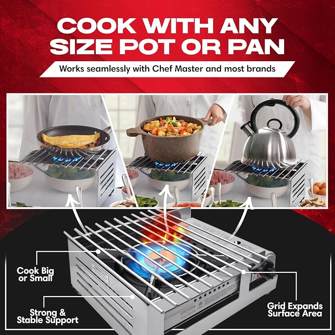 Chef Master Butane Stove Cover - Image 4