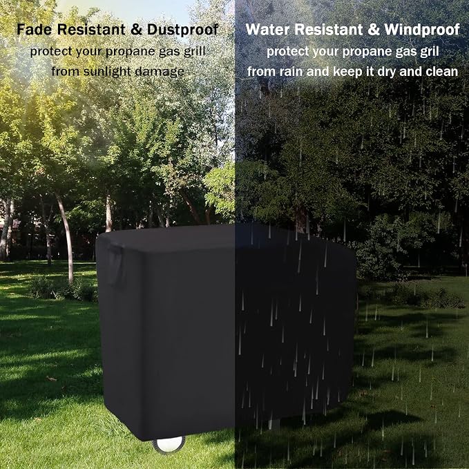 Flat Top Grill Cover for Royal Gourmet 2 Burner Griddle, 38 Inches Waterproof - Image 5