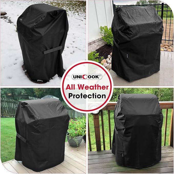 Unicook 30 Inch Grill Cover, Heavy Duty Waterproof 2 Burner Small BBQ Cover - Image 6