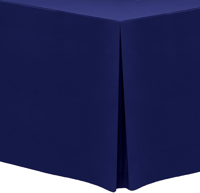 Ultimate Textile -2 Pack- 5 ft. Fitted Polyester Tablecloth by UltimateTextile