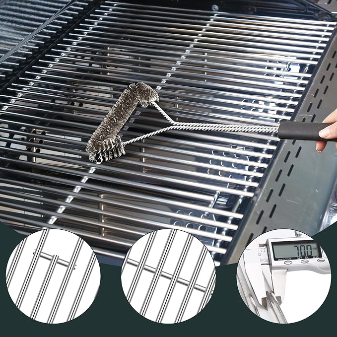 Stainless Steel Cooking Grate, Heat Shield and Burner Kit - Image 6