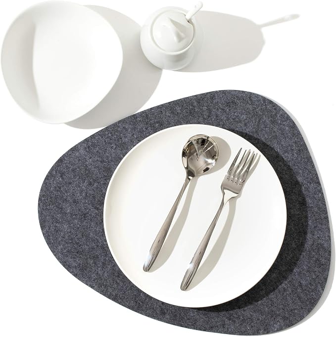 Chillify Table Coaster Set of 6 | Felt Coasters | Non-Slip, Heat-Resistant - Image 7