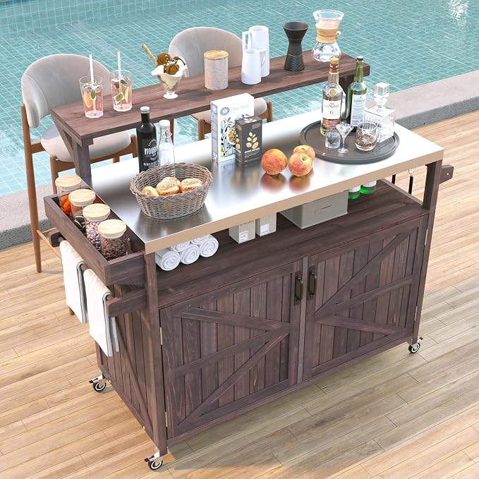 53.3" Outdoor Kitchen Island by MeetYourFavoriteProducts