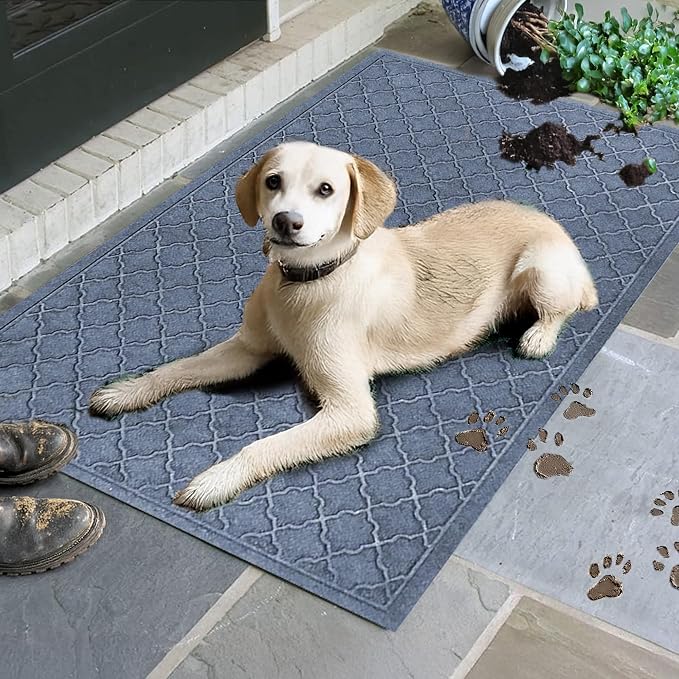 WaterHog Heavy Duty Doorway Mat, Made in USA, Durable & Skid-Resistant Entryway - Image 2