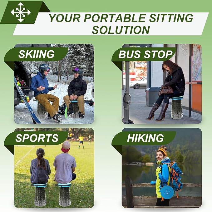 ALEVMOOM Upgraded XXL Collapsible Stool - Image 8