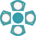 SHACOS Large Size Wedge Placemats by SHACOS