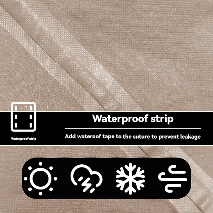Outdoor Prep Table Cover- Heavy Duty Waterproof Cover - Image 3