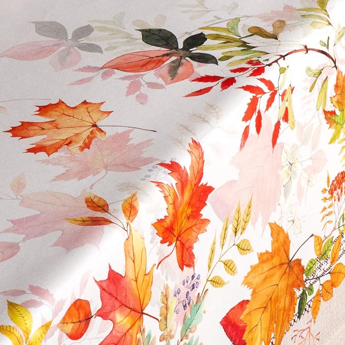 Maison d' Hermine Table Cloth Rectangle Table 100% Cotton 70 x 108 Inches Fall - Image 8