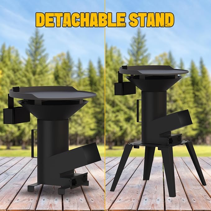 3-in-1 Camp Rocket Stove Kit - Image 8