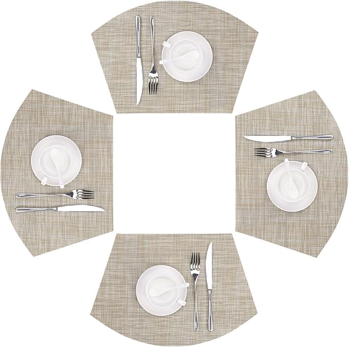 SHACOS Wedge Placemats Set of 4 by SHACOS