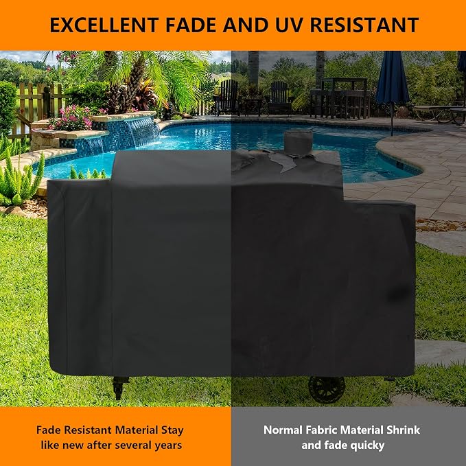 Grill Cover for Pit Boss 1100 Pro Series 1260 Triple-Function Combo Grill - Image 7
