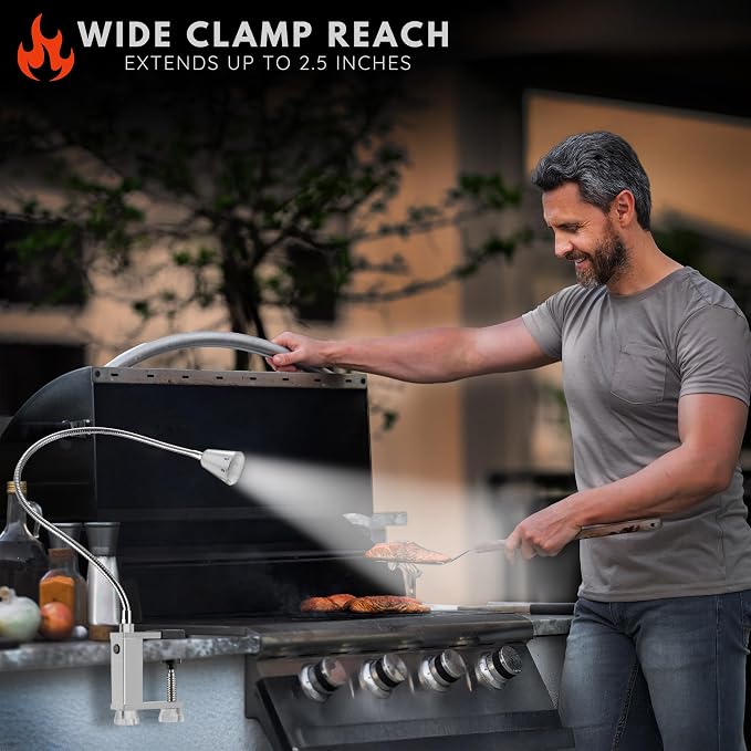 BBQ Grill Lights Magnetic Base Super-Bright LED Lights-360 Degree Flexible - Image 3