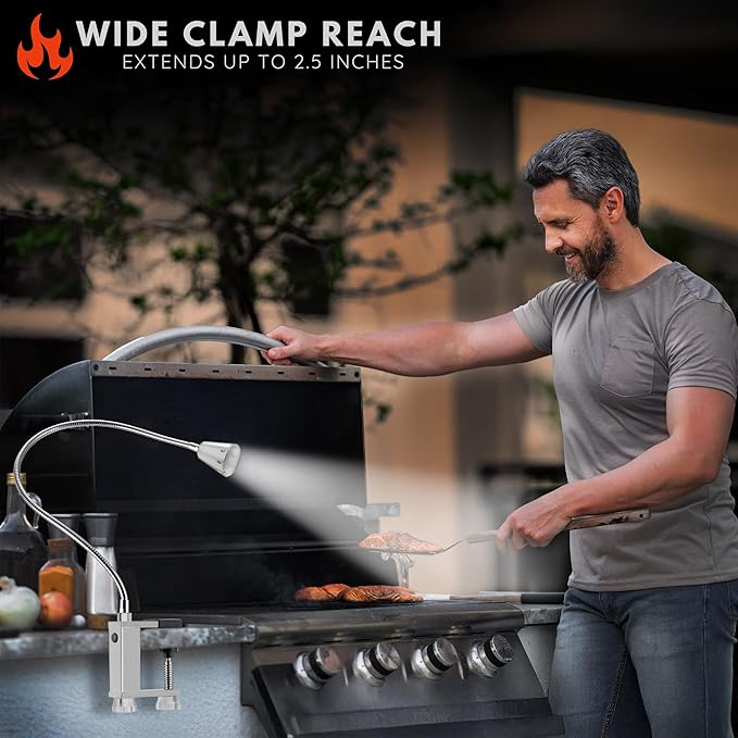 BBQ Grill Lights Magnetic Base Super-Bright LED Lights-360 Degree Flexible - Image 3