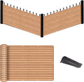 Eden's Decor Balcony Privacy Screen Brown/Khaki 4'x 20' Cover Mesh Windscreen by EdensDecorInc