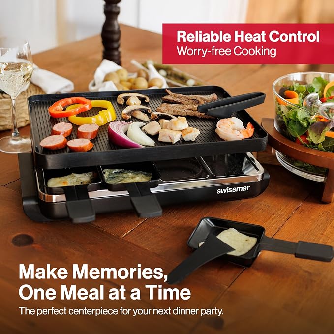 Swissmar Classic 8-Person Raclette Party Grill - Image 7
