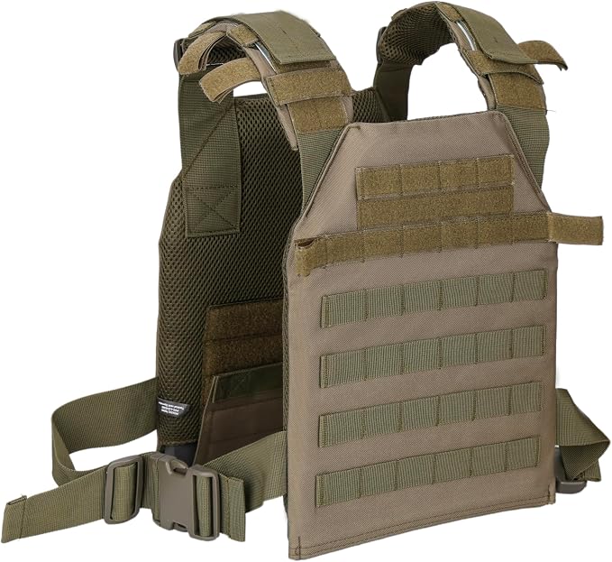 Greencity Weight Vest Adjustable Strength and Endurance Training, Tactical Vest by Greencity