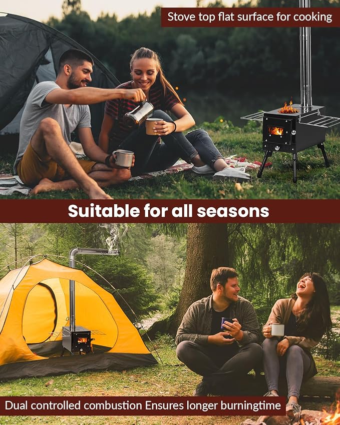 Wood Stove, YRenZ Hot Tent Stove - Image 2
