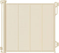 Reinforced Retractable Baby Gate or Mesh Dog Gate, Wide Pet Gate 33.5" Tall by Unknown